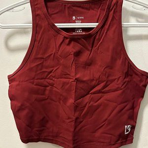 BuffBunny Aurora NuBre Crop Vineyard Dark Red Medium